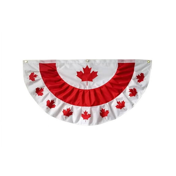 Briarwood Lane Canadian Maple Leaf Bunting 48" x 24"
