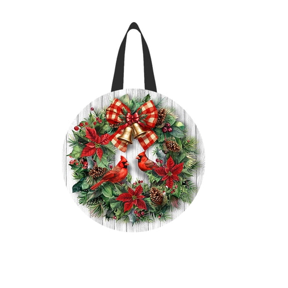 Briarwood Lane Cardinal Wreath Wood Door Hanger