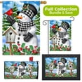 thumbnail image 1 of Briarwood Lane Checkered Snowman Winter Design Collection, 1 of 2