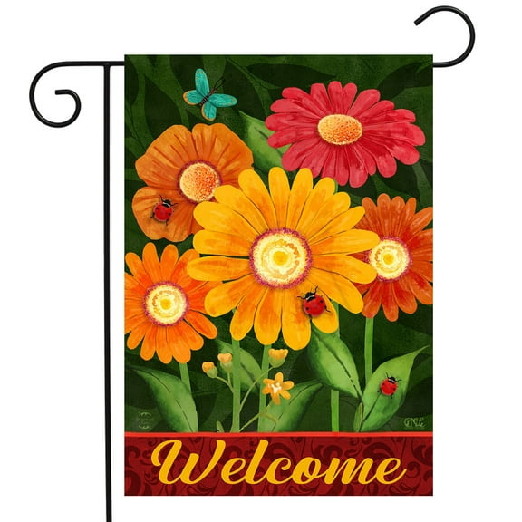 Briarwood Lane Colorful Daisies Garden Flag