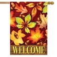 thumbnail image 1 of Briarwood Lane Colorful Fall Foliage House Flag, 1 of 4