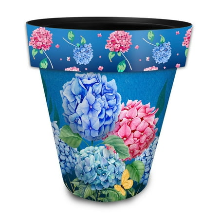 Briarwood Lane Colorful Hydrangeas Large Planter