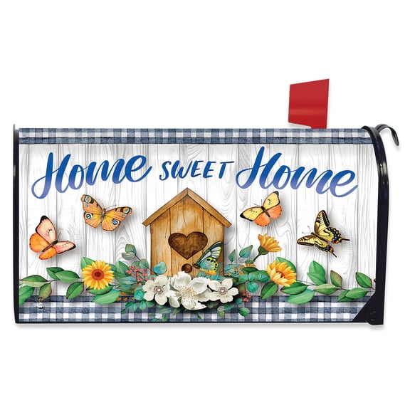 Briarwood Lane Spring Mailbox Cover - Standard Size - Country Home Sweet Home For Spring Mailbox Cover