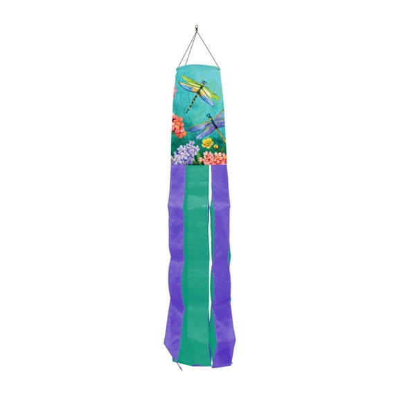 Briarwood Lane Dragonfly Garden Spring Windsock
