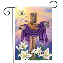 Briarwood Lane Easter Cross Garden Flag