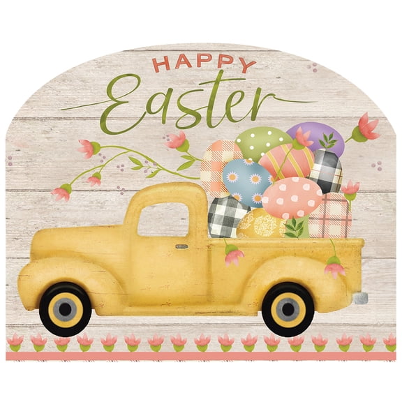 Briarwood Lane Art Sign 8.25x10.25 Easter Egg Pickup For Easter Art Sign