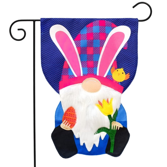 Briarwood Lane Easter Gnome Burlap Holiday Garden Flag
