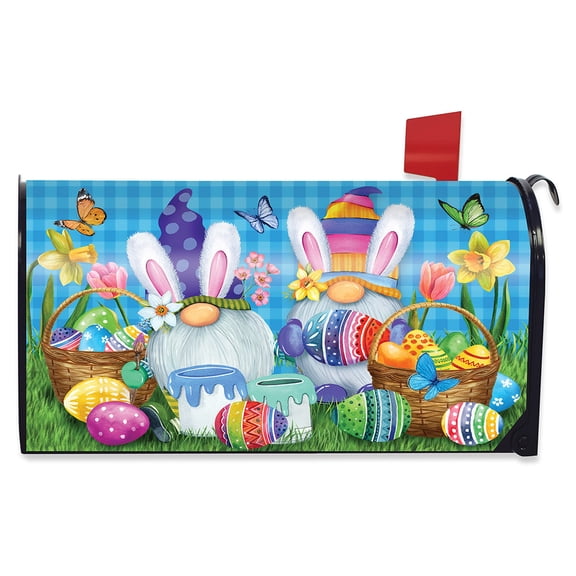 Briarwood Lane Easter Gnomes Holiday Mailbox Cover