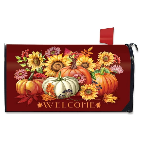 Briarwood Lane Fall Beauty Floral Mailbox Cover
