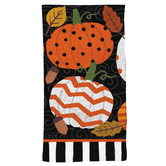 Briarwood Lane Fall Celebration Pumpkins Cotton Hand Towel