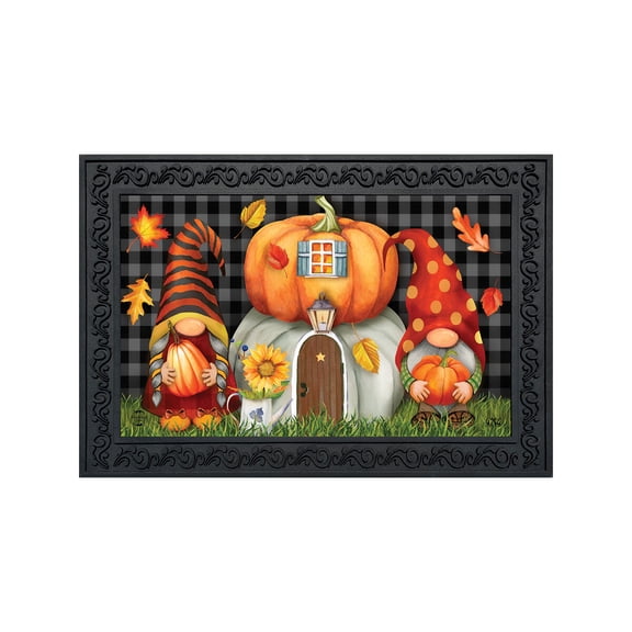 Briarwood Lane Fall Doormat 30x18 Indoor Outdoor Fall Gnome Home For Fall Doormat