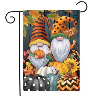 Briarwood Lane USA Gnomes Garden Flag - 18" X 12.5" - Multicolor Polyester