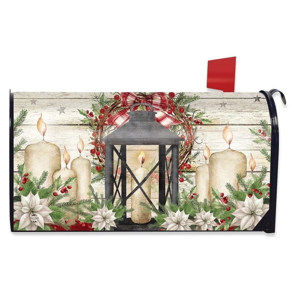 Briarwood Lane Festive Glow Lantern Mailbox Cover