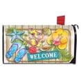 thumbnail image 1 of Briarwood Lane Flip Flops Beach Summer Mailbox Cover, 1 of 5