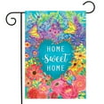thumbnail image 1 of Briarwood Lane Floral Home Sweet Home Spring Garden Flag, 1 of 4