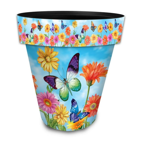 Briarwood Lane Fluttering Butterflies Large Planter