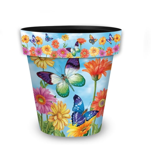 Briarwood Lane Fluttering Butterflies Medium Planter