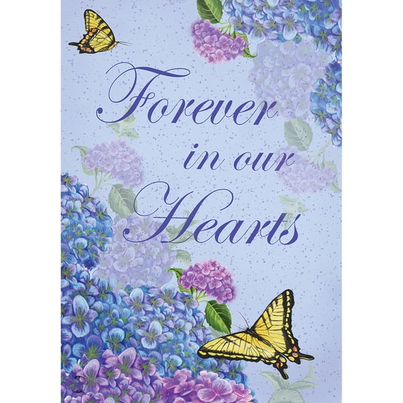 Briarwood Lane Spring Garden Flag 12x18 For Outdoor Forever in Our Hearts For Spring Garden Flag Flags For Outside