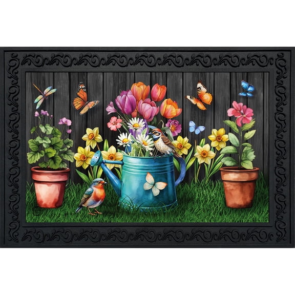Briarwood Lane Spring Doormat 30x18 Indoor Outdoor Garden Buddies For Spring Doormat