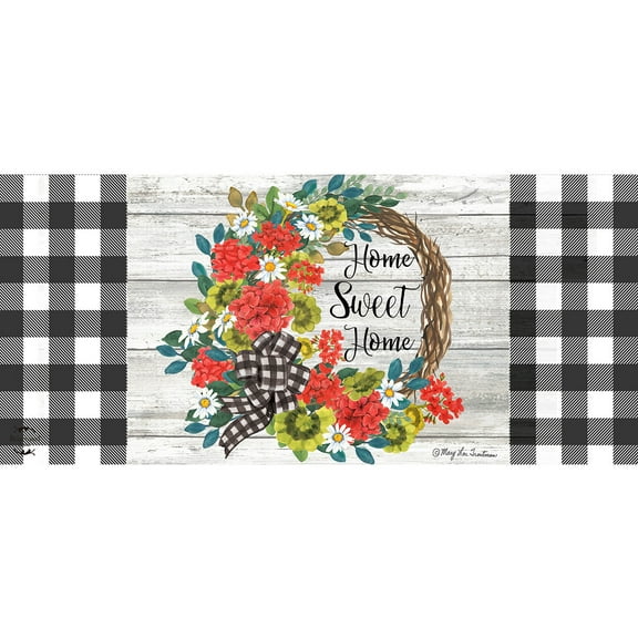 Briarwood Lane Geranium Wreath Mini Mat