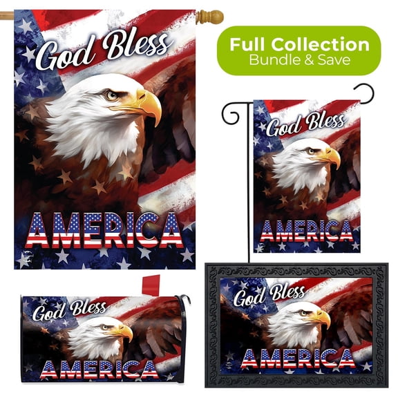 Briarwood Lane God Bless America Eagle Collection