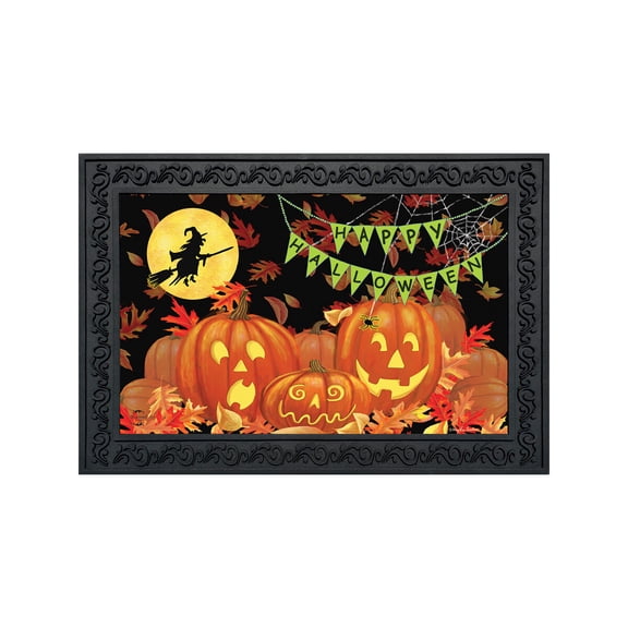 Briarwood Lane Doormat 30x18 Indoor Outdoor Halloween Haunts Ghost For Halloween Doormat