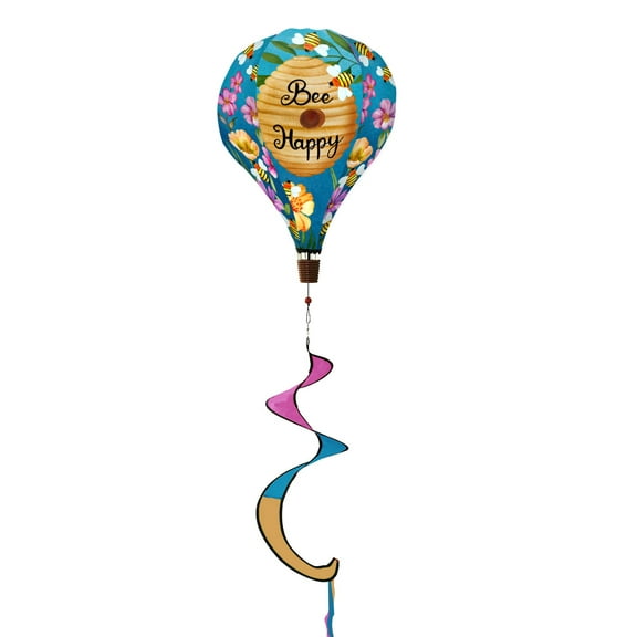 Briarwood Lane Happy Beehive Hot Air Balloon Spinner