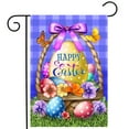 thumbnail image 1 of Briarwood Lane Happy Easter Egg Basket Garden Flag, 1 of 4