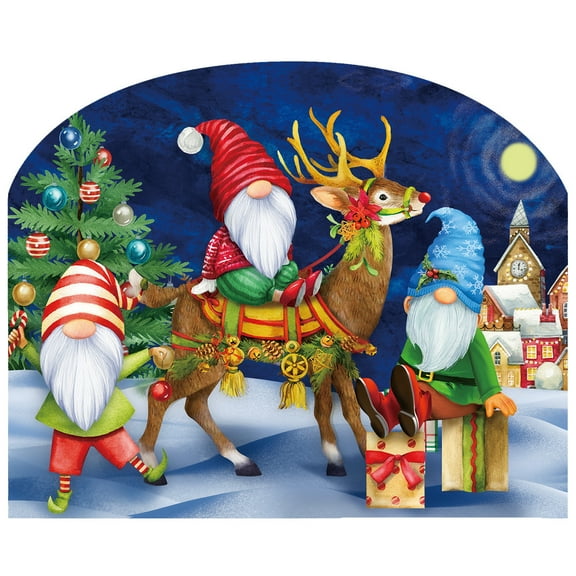 Briarwood Lane Happy Holiday Gnomes Acrylic Art Sign