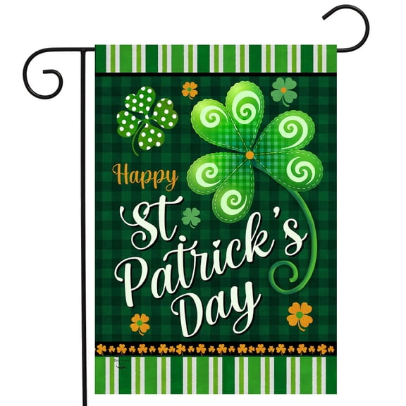 Briarwood Lane Happy St. Patrick's Day Garden Flag