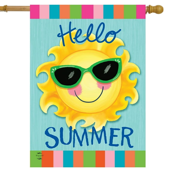 Briarwood Lane Hello Sun Summer House Flag
