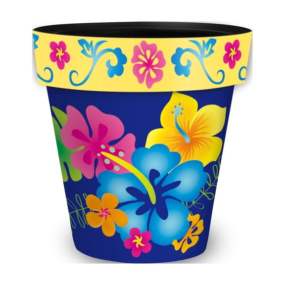 Briarwood Lane Spring Planter 8.5" x 8.5" x 8.5" Hello Sunshine Small For Spring Planter