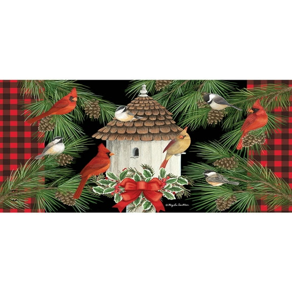 Briarwood Lane Holiday Bird Gathering Mini Mat