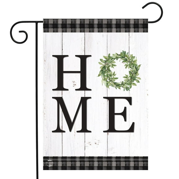 Briarwood Lane Home Everyday Rustic Garden Flag