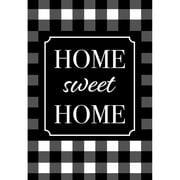 Briarwood Lane House Flag 40x28 For Outdoor Home Sweet Home Checkered Spring For Spring House Flag