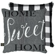 Briarwood Lane Indoor/Outdoor Pillow 17x17 Home Sweet Home Everyday Decorative Pillow
