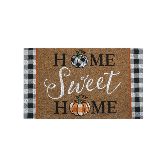 Briarwood Lane Fall Coir Doormat 30x18 Home Sweet Home Pumpkins For Fall Coir Doormat