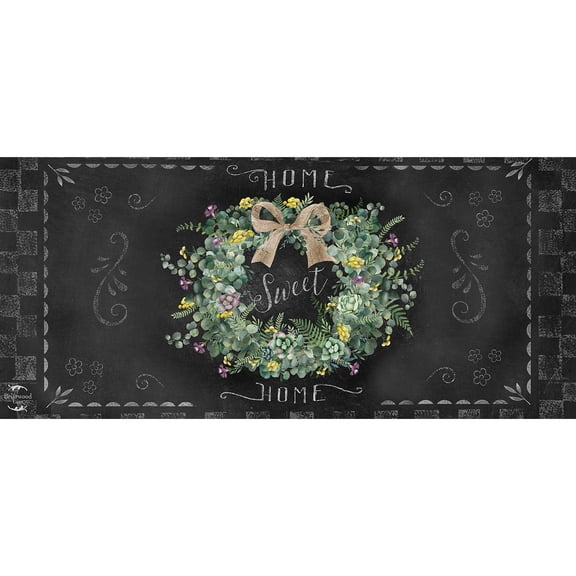 Briarwood Lane Home Sweet Home Wreath Mini Mat