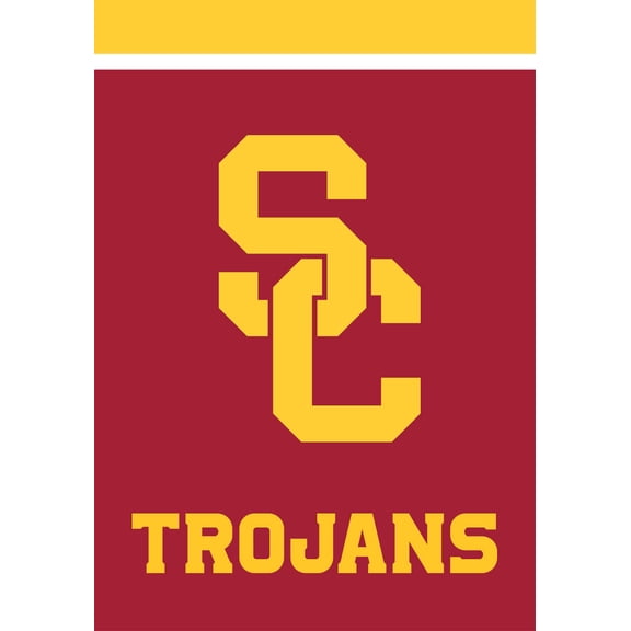Briarwood Lane House Flag 40x28 For Outdoor Usc Trojans NCAA Licensed House Flag