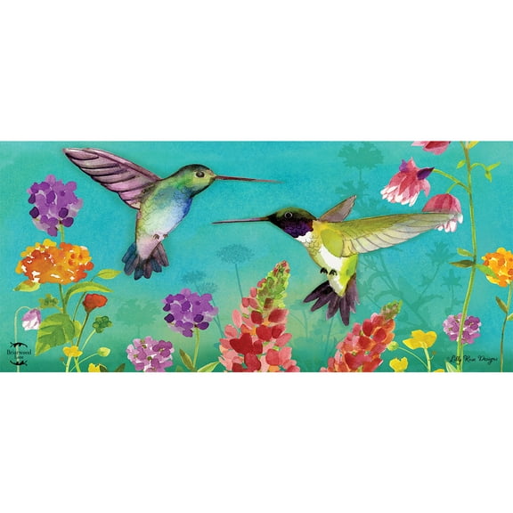 Briarwood Lane Hummingbird Greeting Mini Mat