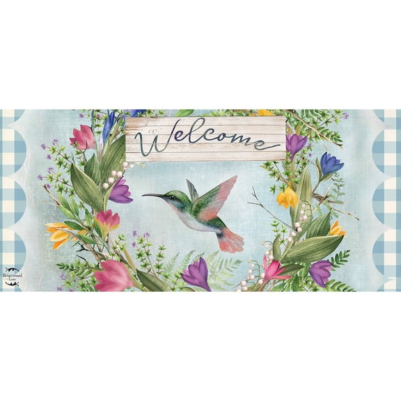 Briarwood Lane Hummingbird Wreath Mini Mat