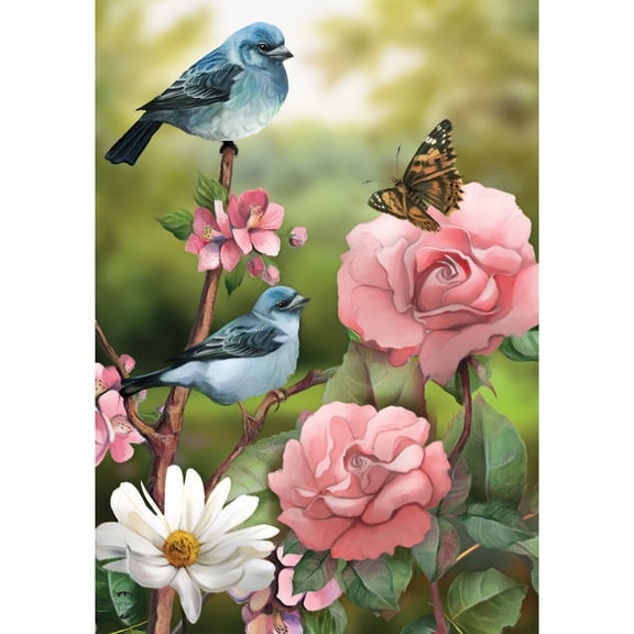 Briarwood Lane Spring Garden Flag 12x18 For Outdoor In the Garden For Spring Garden Flag Flags For Outside