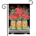 thumbnail image 1 of Briarwood Lane Joy Mason Jars Christmas Garden Flag, 1 of 4
