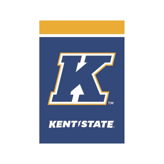 Briarwood Lane House Flag 40x28 For Outdoor Kent State University NCAA Licensed House Flag