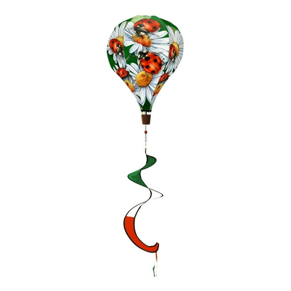 Briarwood Lane Ladybugs and Daisies Hot Air Balloon Spinner