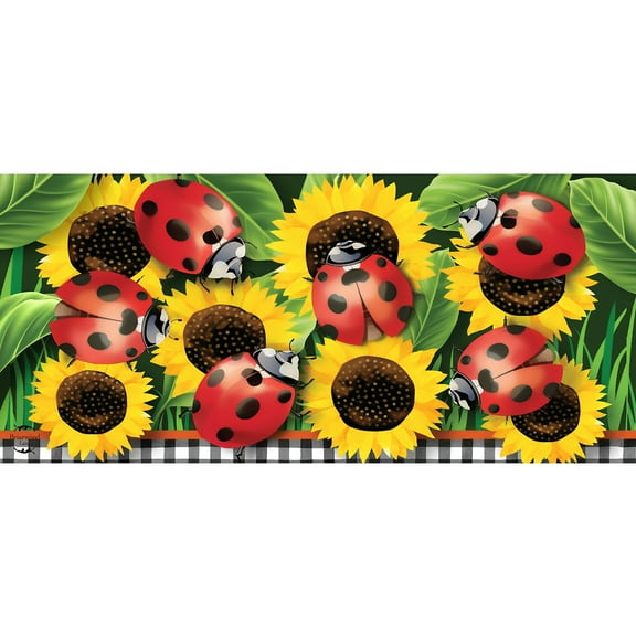 Briarwood Lane Ladybugs and Sunflowers Mini Mat