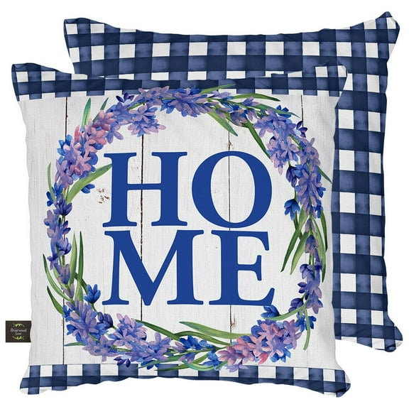 Briarwood Lane Lavender Home Spring Decorative Pillow