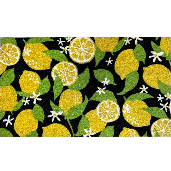 Briarwood Lane Lemons Coir Doormat 18 x 30