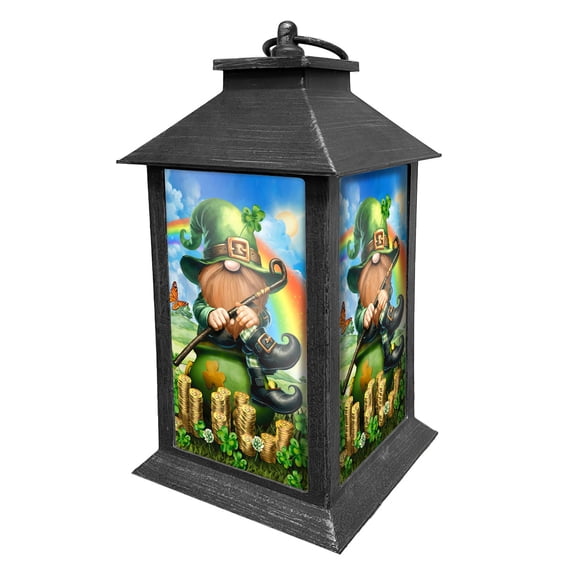 Briarwood Lane Lucky Irish Gnome Lantern