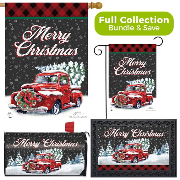 Briarwood Lane Merry Christmas Pickup Design Collection